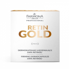 RETIN GOLD Dermokapsułki ujędrniające 100% retinol 15szt - FARMONA