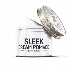 NYC Wodna pomada woskowa - biała - SLEEK CREAM POMADE 100ml - IMMORTAL
