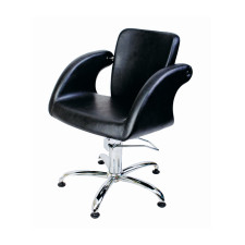 Fotel fryzjerki OMEGA II, XT/B, skaj czarny lub brąz Express Line - PANDA