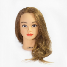 Główka damska ciemny blond 60cm - 100% naturalne włosy - JOANNA 3