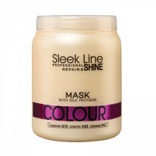 Maska z jedwabiem Sleek Line Colour 1000ml - STAPIZ