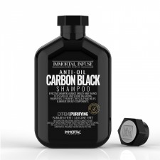 Szampon włosy tłuste - węglowy - CARBON BLACK SHAMPOO 500ml - IMMORTAL 3