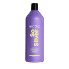 SO SILVER Odżywka nawilżająca do włosów blond i siwych 1000ml - MATRIX 