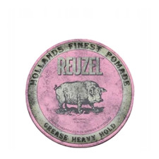 Pink Heavy Grease - różowa pomada woskowa 113g - REUZEL