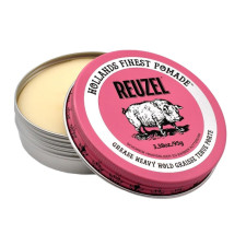 Pink Heavy Grease - różowa pomada woskowa 95g - REUZEL