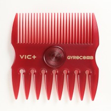 Grzebień GYROCOMB do nadawania tekstury włosom CZERWONY - VIC+