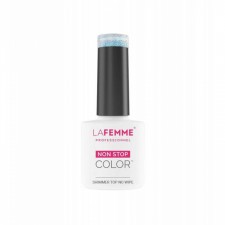 Shimmer Top Coat No Wipe S001_Blue UV&LED 8g - LA FEMME