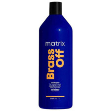 BRASS OFF BLUE Odżywka neutralizująca miedziane odcienie z ceramidami 1000ml - MATRIX