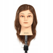 Główka damska jasny brąz 30-45cm - 100% naturalne włosy - LISA - ORIGINAL BEST BUY 3