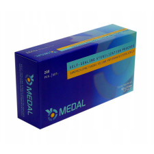Torebki do sterylizacji 90x135mm 200szt - MEDAL 3