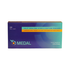 Torebki do sterylizacji 135x250mm 200szt - MEDAL 3