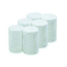 Ręczniki do twarzy 100% bawełna 20x70cm - 6szt - białe - BARBURYS