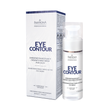 NEW EYE CONTOUR Dermowygładzający trójaktywny krem pod oczy 30ml - FARMONA