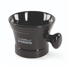 Porcelanowa miseczka (tygielek) do golenia z uchwytem GARIBALDI 250ml - BARBURYS