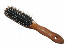 Szczotka do rozczesywania drewniana z włosia dzika/ nylon 7-rzędów 9044 - HERCULES 3