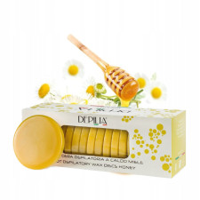 Wosk twardy w tabletkach 400ml - miodowy - DEPILIA