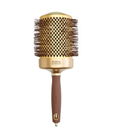 Szczotka EXPERT BLOWOUT SHINE Gold & Brown - 80mm - OLIVIA GARDEN