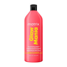 GLOW MANIA Szampon wygładzający do włosów farbowanych 1000ml - MATRIX
