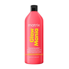 GLOW MANIA Odżywka wygładzająca do włosów farbowanych 1000ml - MATRIX
