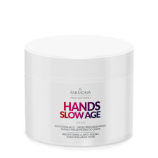 HANDS SLOW AGE Rozjaśniająco-przeciwstarz. maska parafinowa do dłoni 300ml - FARMONA