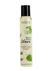 3D WAVE Keratynowa trwała ondulacja, pianka w sprayu 200ml - BELLECO