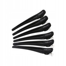 Klipsy aluminiowe, mocne 10cm CARBON-ALU /6szt/ - SIBEL