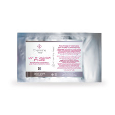 LIGHT UP COLLAGEN EYE MASK Rozjaśniająco-napinający płat-maska na okolice oczu 1szt (8ml) - CHARMINE ROSE