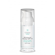 BB MINERAL BLOCKER SPF10 LIGHT BEIGE Ochronny krem tonujący SPF10 50ml - CHARM MEDI