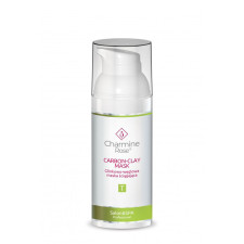 CARBON- CLAY MASK Glinkowo-węglowa maska ściągająca 50ml - CHARMINE ROSE