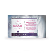 DECOLLETE LIFT COLLAGEN MASK - Płat Maska kolagenowa napinająca na dekolt 1szt (15ml) - CHARMINE ROSE