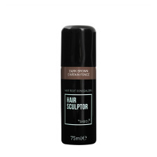 Korektor odrostów w sprayu HAIR SCULPTOR - ciemny brąz - 75ml - SIBEL