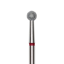 Frez diamentowy kulka czerwona EXPERT średnica 4 mm (FA01R040) -  STALEKS PRO