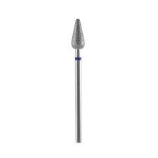Frez diamentowy grusza zaokrąglona niebieska EXPERT 5 mm/12 mm - STALEKS PRO