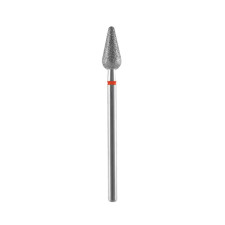Frez diamentowy grusza zaokrąglona czerwona EXPERT 5 mm/12 mm (FA101R050/12) - STALEKS PRO