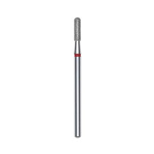 Frez diamentowy zaokrąglony walec czerwony EXPERT 2,3 mm/8 mm - STALEKS PRO