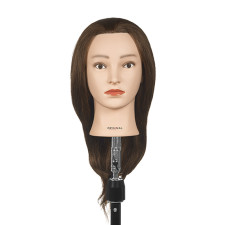 Główka damska brąz 20-60cm - 100% naturalne włosy - ELENA - ORIGINAL BEST BUY 3