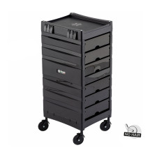 Pomocnik PERFECT, 6 szuflad - czarny - 