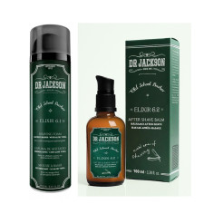 ZESTAW Pianka do golenia 250ml + Balsam po goleniu 100ml  - DR JACKSON  - DR JACKSON