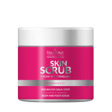 SKIN SCRUB FRESH WATERMELON Peeling do ciała i stóp 500g - FARMONA