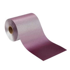 Folia ryflowana w rolce - gruba 15μ, 12,7cm x 97m - kolor RUBIN - SIBEL 3