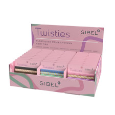 Zestaw Gumki do włosów TWISTIES 30kpl po 4szt - SIBEL