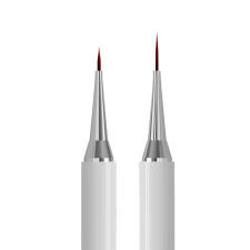 Pędzelek dwustronny Liner EXCLUSIVE 7mm/do żelu 12mm (01/11) - STALEKS PRO