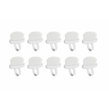 Szczoteczka MINI do manicure EXPERT 03 do usuwania pyłu (10 szt) - STALEKS PRO