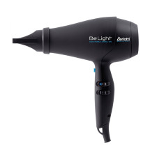 Suszarka BE-LIGHT z jonizacją - silnik cyfrowy bezszczotkowy BLDC- 2300W - czarna - CERIOTTI