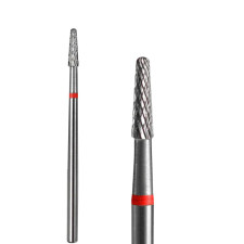 Frez z węglika spiekanego stożek czerwony EXPERT 2,3/8 mm-  STALEKS PRO