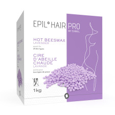 Wosk twardy w granulkach - Lawenda - 1kg - EPIL HAIR PRO